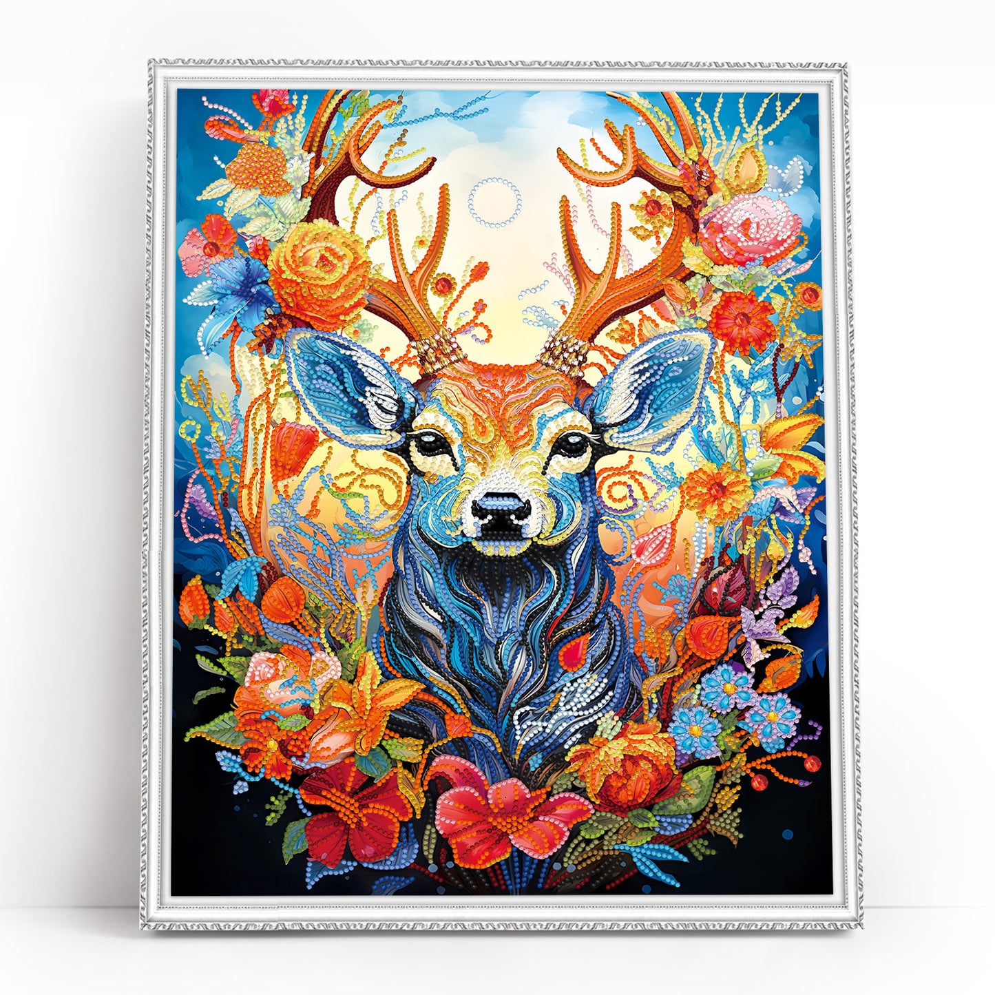 Floral deer