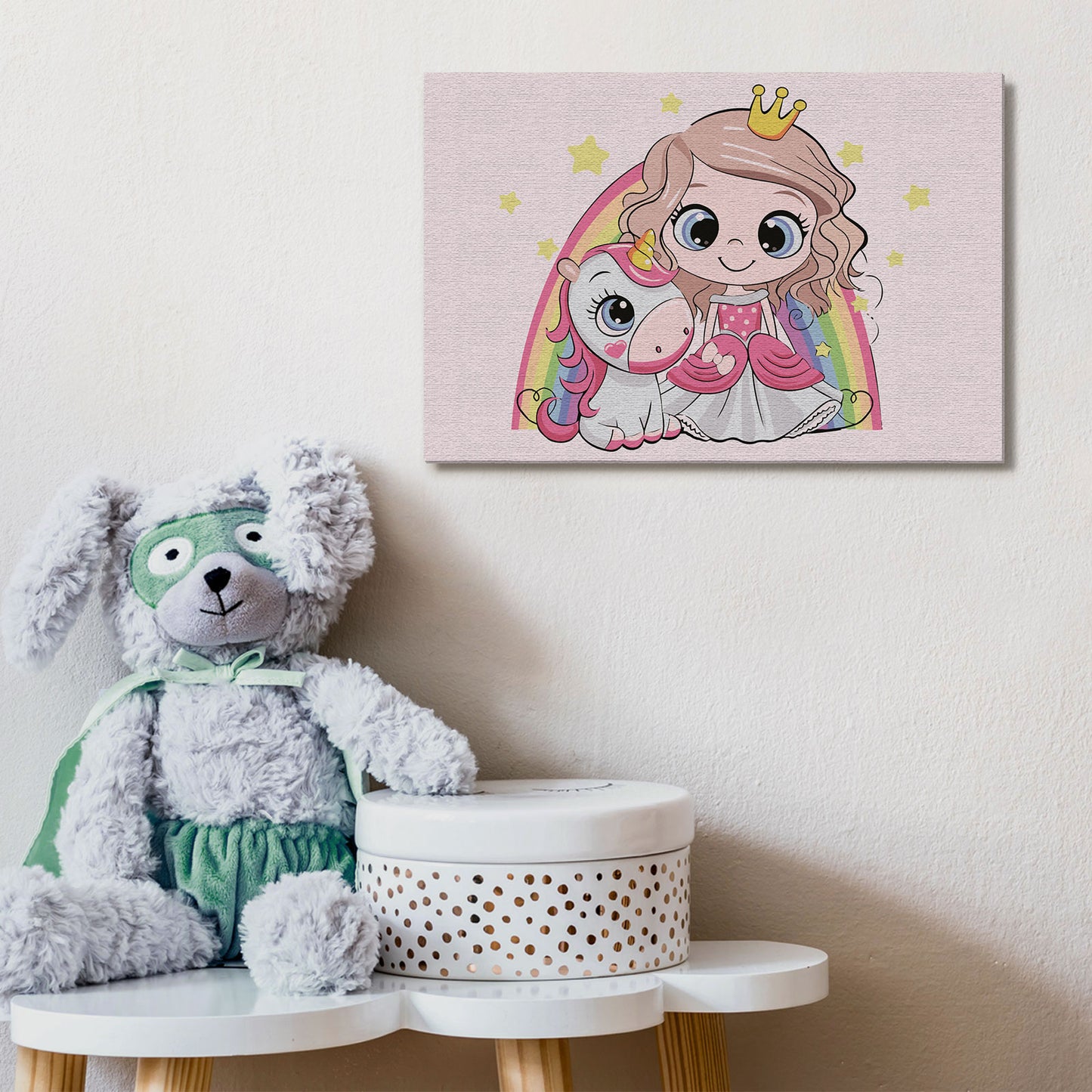 Little Princess with a Unicorn
