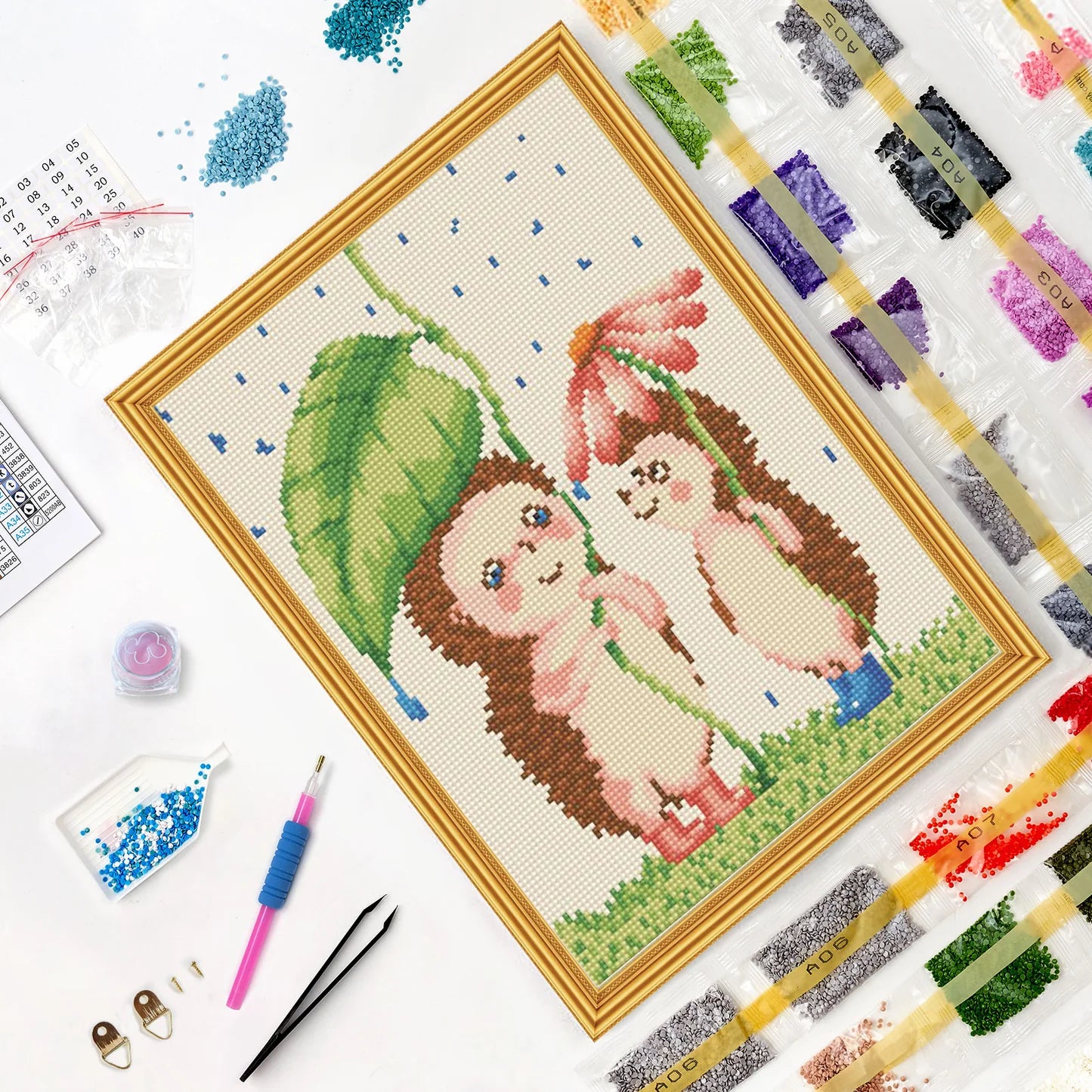 Hedgehogs and rain