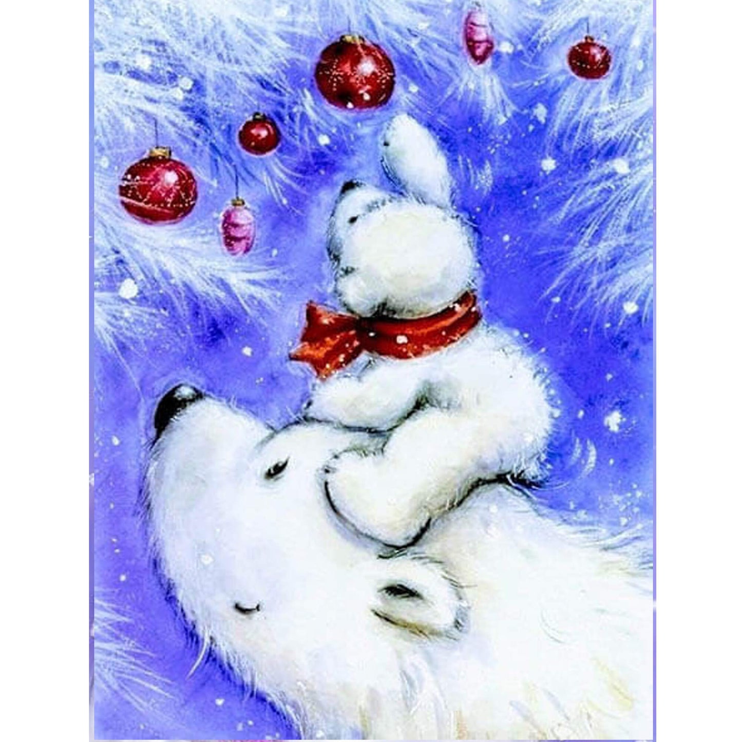 Happy Polar Bear Family