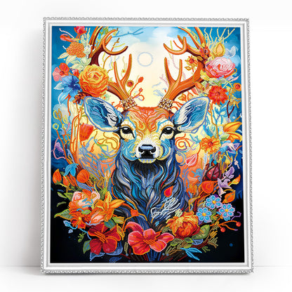 Floral deer