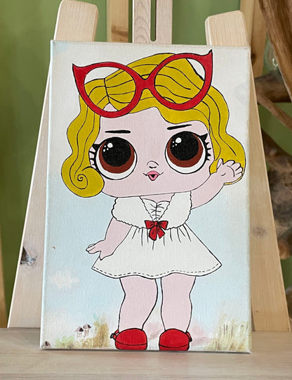Little Girl with Glasses