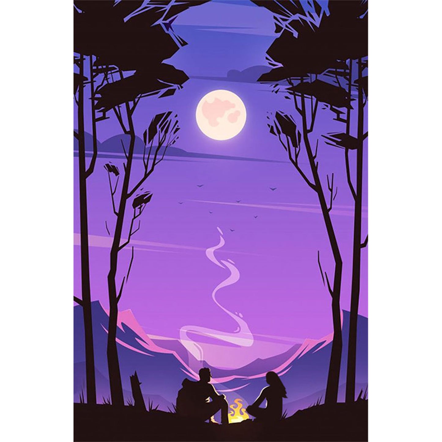 Night in the Mountains