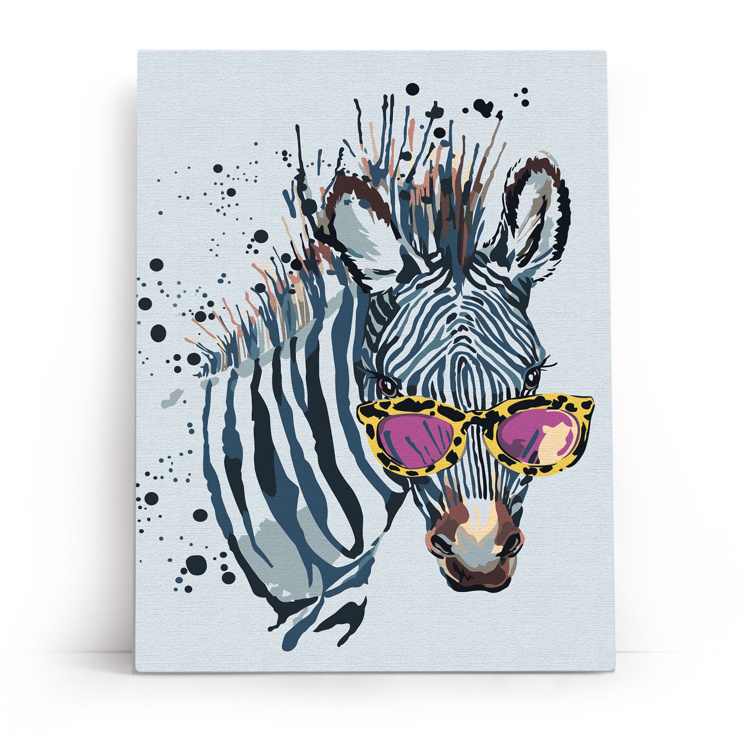 Zebra with Glasses