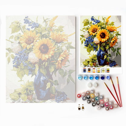 Golden Sunflowers Bouquet