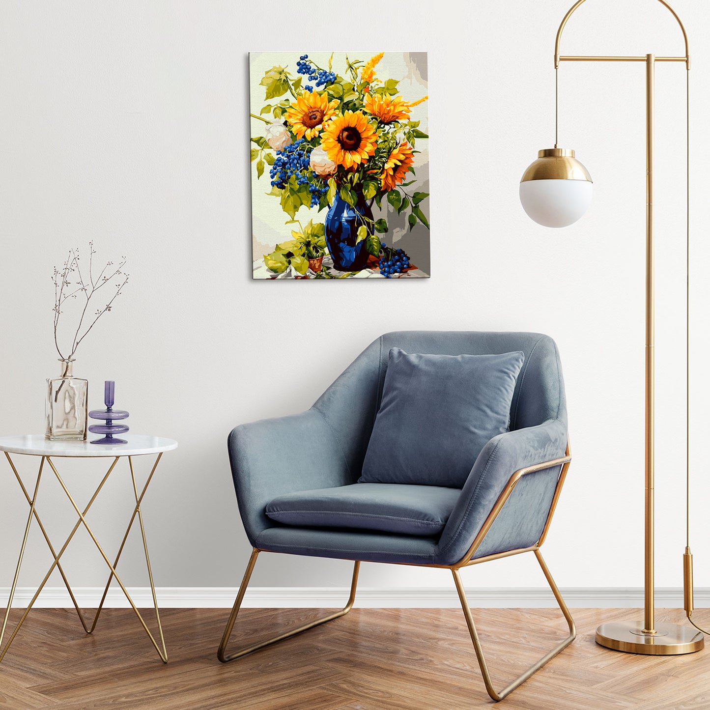 Golden Sunflowers Bouquet
