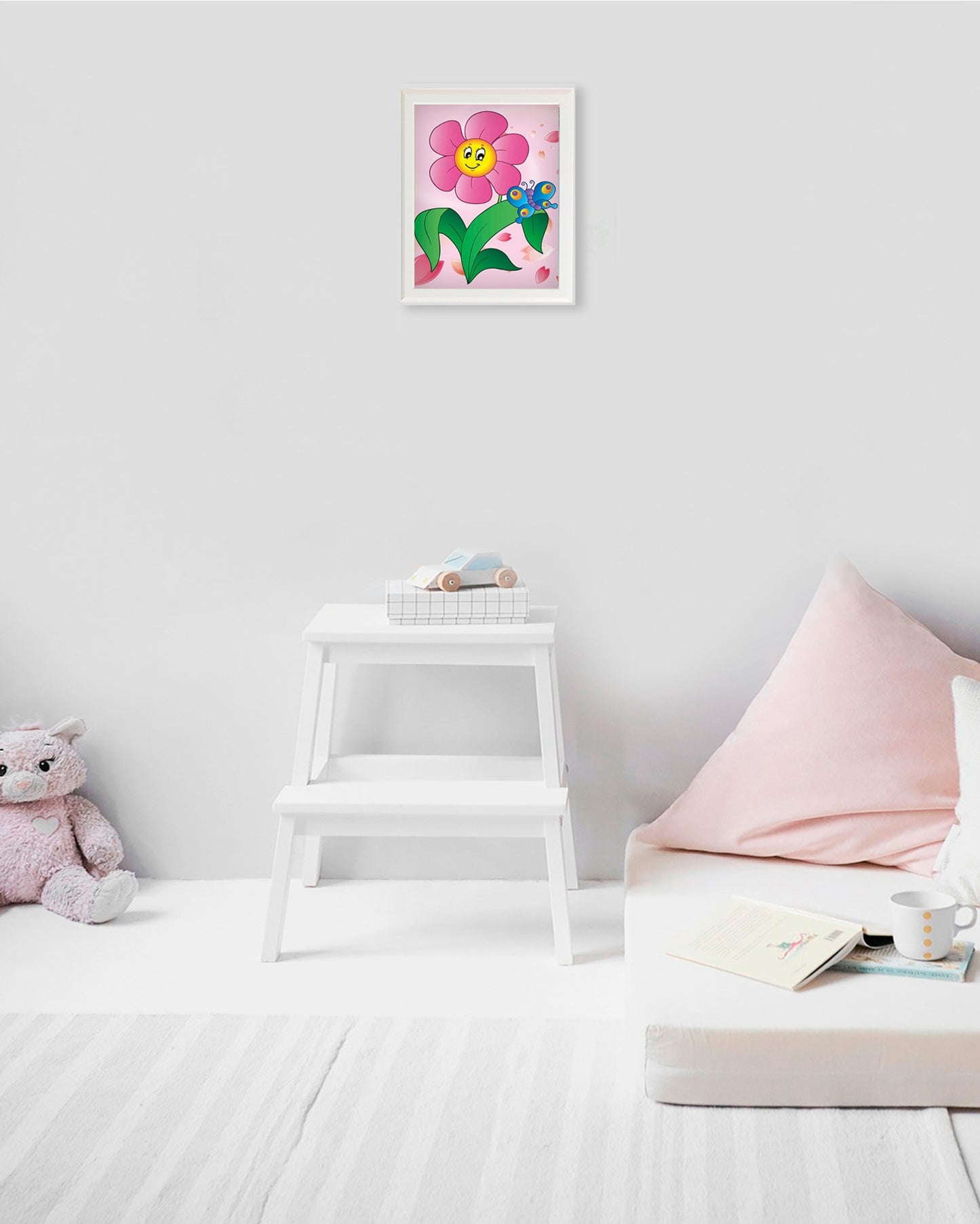 Flower with Butterfly