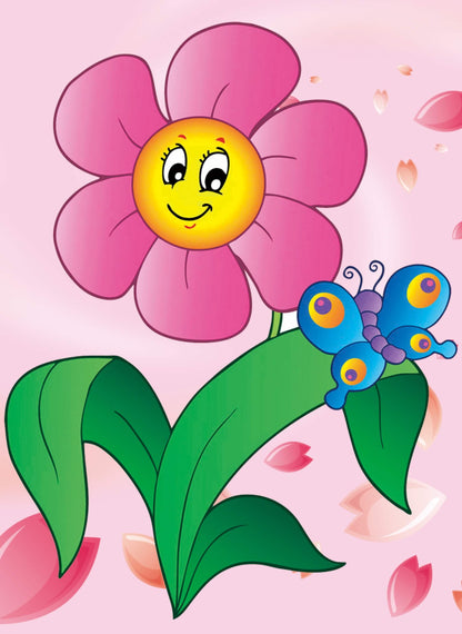 Flower with Butterfly