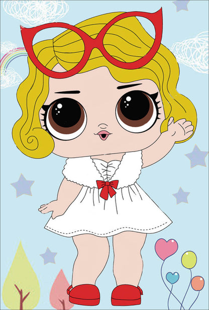 Little Girl with Glasses